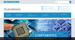 Desktop Screenshot of anatronic.com